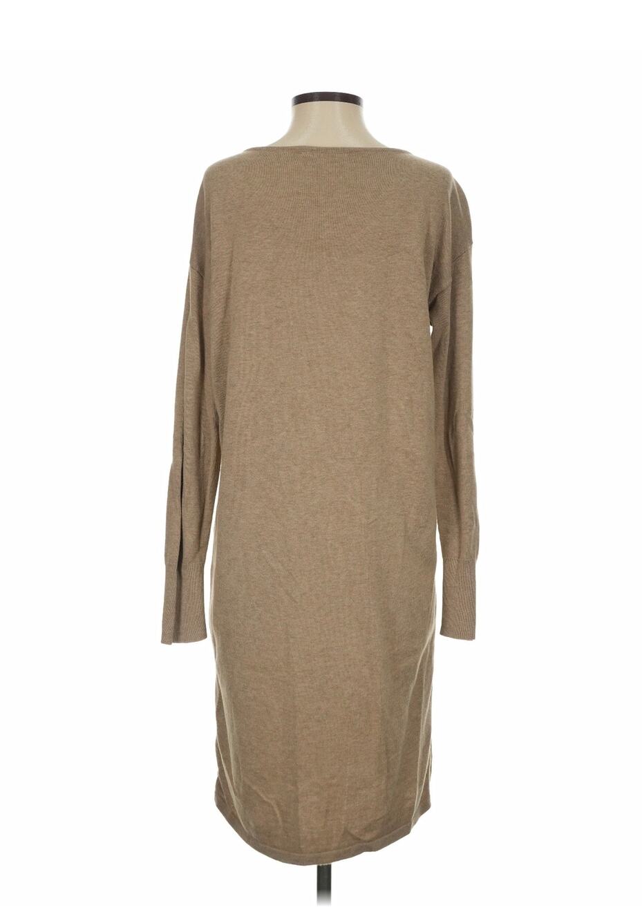 Lauren by Ralph Lauren SZ S Casual Crewneck Mid Calf Fall Dress $195
